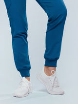 Ivy Jogger Women's Caribbean Blue Scrub Pants