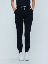 Ivy Jogger Women's Black Scrub Pants