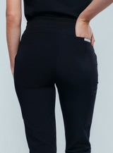 Ivy Jogger Women's Black Scrub Pants