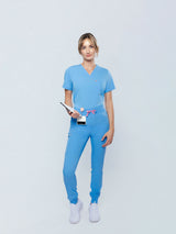 Ivy Jogger Women's Ceil Blue Scrub Pants