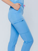 Ivy Jogger Women's Ceil Blue Scrub Pants