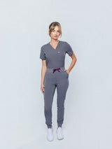 Ivy Jogger Women's Charcoal Scrub Pants