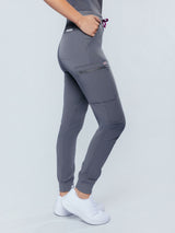Ivy Jogger Women's Charcoal Scrub Pants