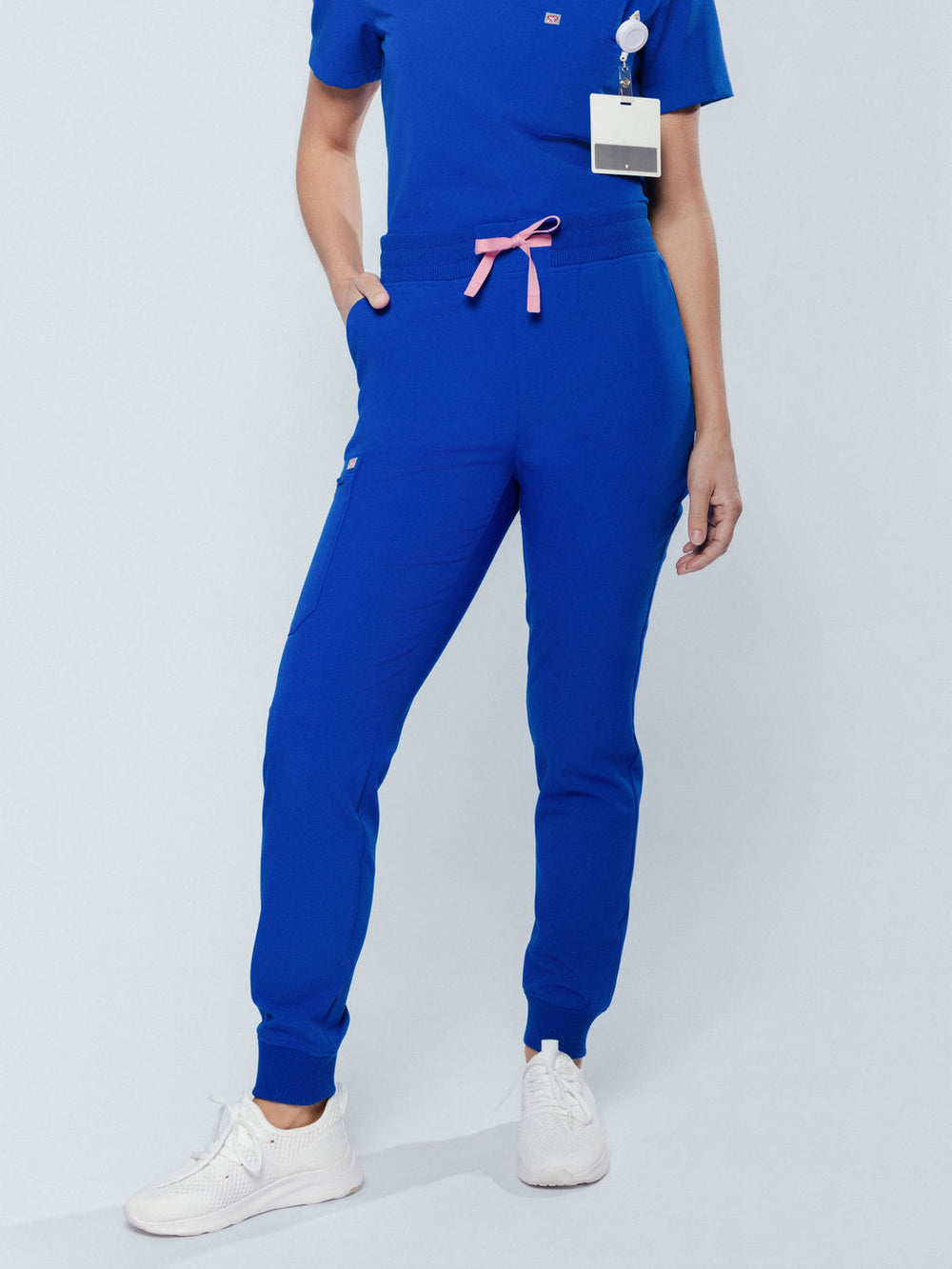 【ブルー】全方向ストレッチ 3Dエンボスジャージースカート <LADIES LINE> (LADIES) PING APPAREL｜全方向ストレッチ 3Dエンボスジャージースカート