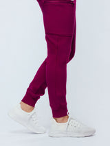 Ivy Jogger Women's Maroon Scrub Pants