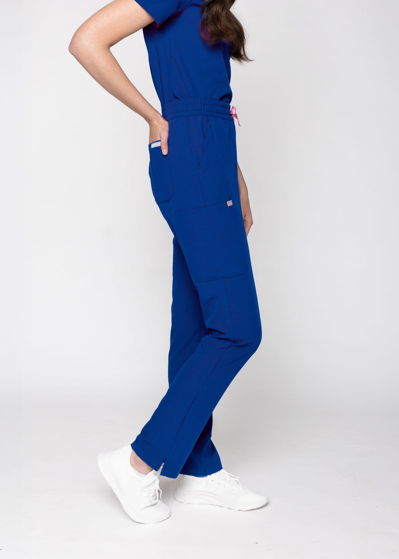 Daisy Classic Women's Galaxy Blue Scrub Pants