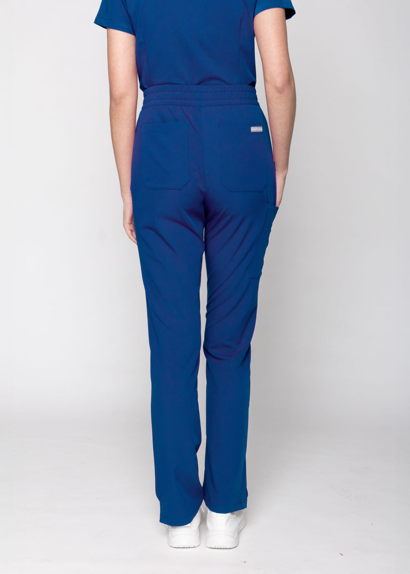 Daisy Classic Women's Galaxy Blue Scrub Pants
