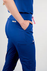 Ivy Jogger Women's Galaxy Blue Scrub Pants
