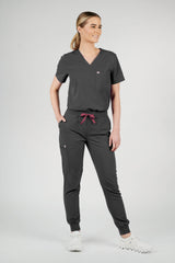 Ivy Jogger Women's Pewter Scrub Pants