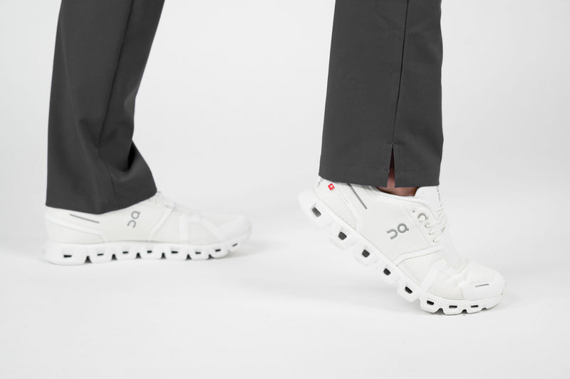 Jasmine Cargo Women's Pewter Scrub Pants