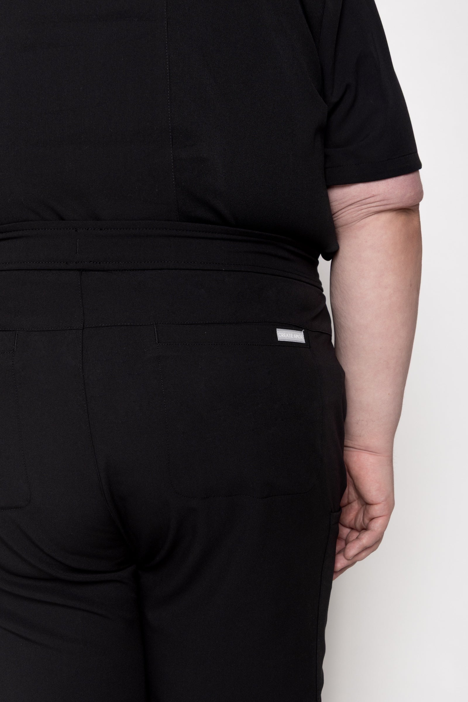 Black Leather Cargo Trousers – SPRWMN