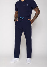 Amalfi Classic Men's Navy Scrub Pants