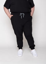 Kyoto Jogger Men's Black Scrub Pants
