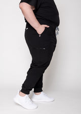 Kyoto Jogger Men's Black Scrub Pants
