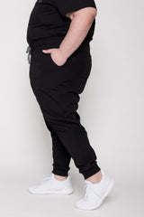 Kyoto Jogger Men's Black Scrub Pants