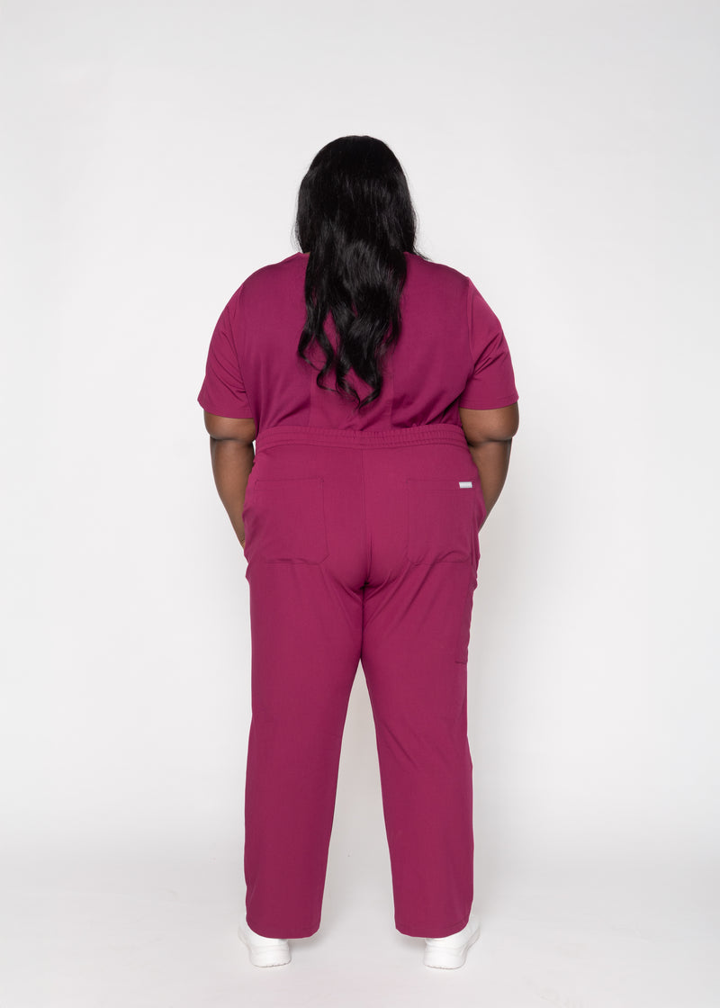 Daisy Classic Women's Maroon Scrub Pants