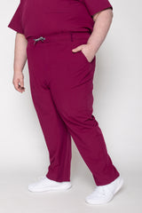 Amalfi Classic Men's Maroon Scrub Pants