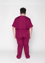 Amalfi Classic Men's Maroon Scrub Pants