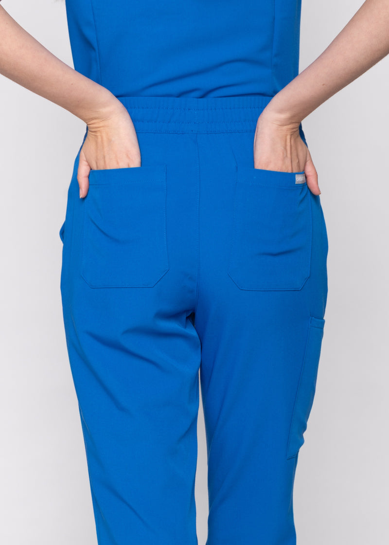 Daisy Classic Women's Royal Blue Scrub Pants