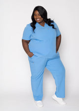 Daisy Classic Women's Ceil Blue Scrub Pants