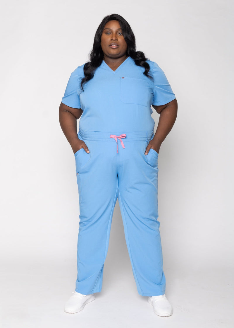 Daisy Classic Women's Ceil Blue Scrub Pants