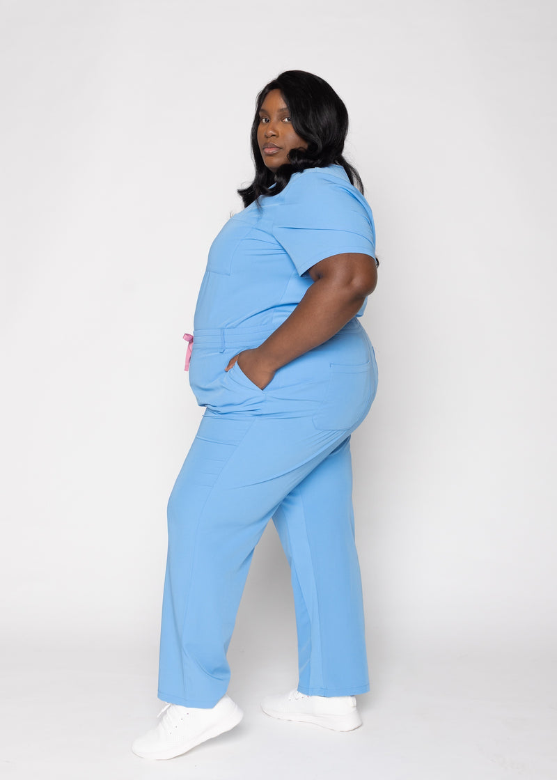Daisy Classic Women's Ceil Blue Scrub Pants