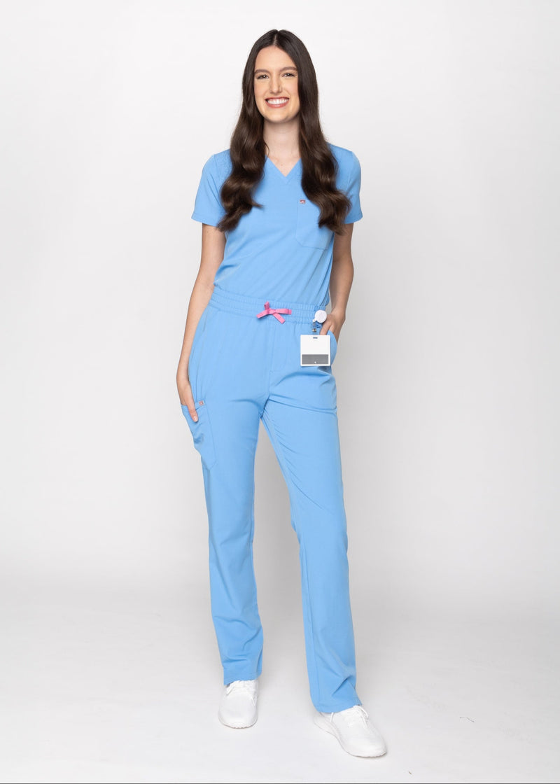 Daisy Classic Women's Ceil Blue Scrub Pants