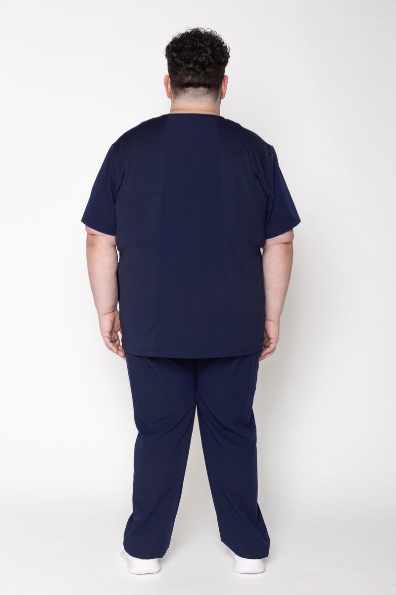 Amalfi Classic Men's Navy Scrub Pants