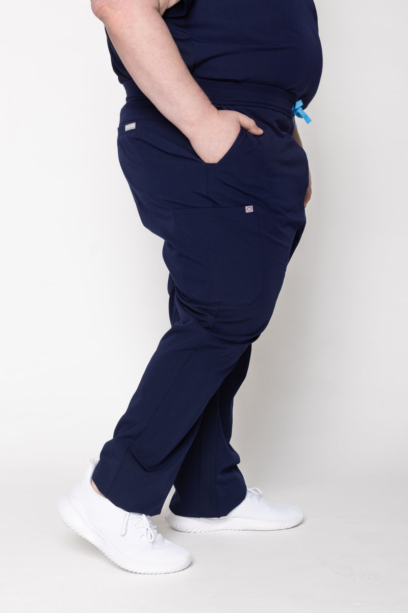 Amalfi Classic Men's Navy Scrub Pants