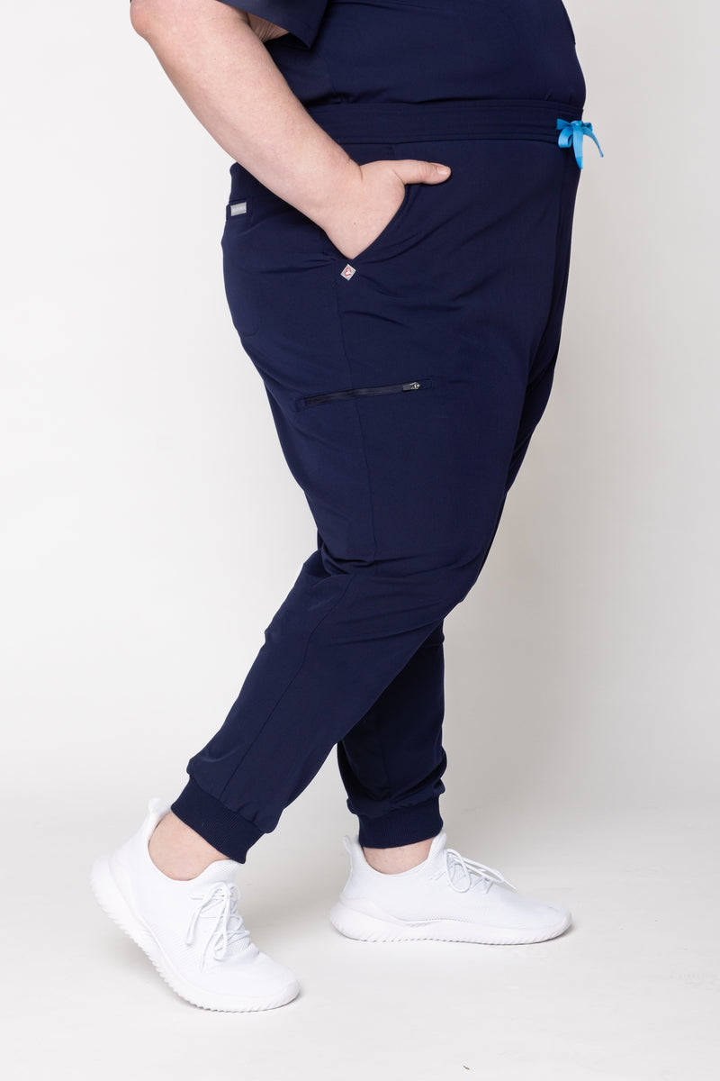 Kyoto Jogger Men's Navy Scrub Pants