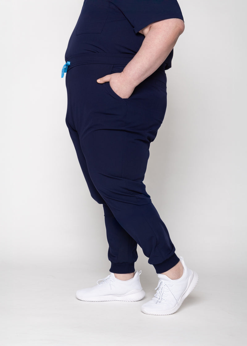 Kyoto Jogger Men's Navy Scrub Pants