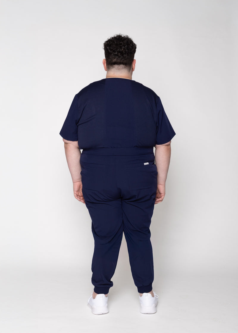 Kyoto Jogger Men's Navy Scrub Pants