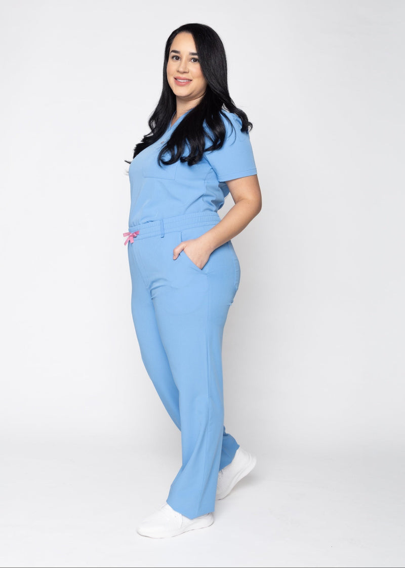 Daisy Classic Women's Ceil Blue Scrub Pants