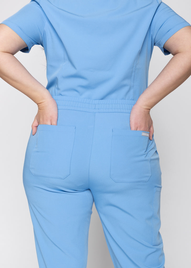 Daisy Classic Women's Ceil Blue Scrub Pants
