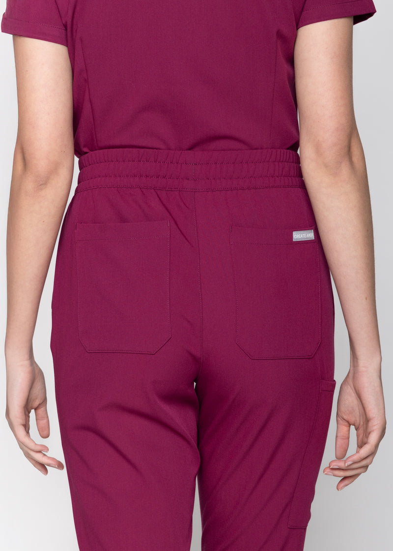 Daisy Classic Women's Maroon Scrub Pants