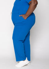 Daisy Classic Women's Royal Blue Scrub Pants