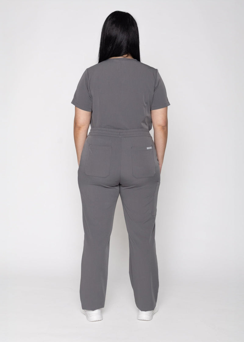 Daisy Cargo Women's Charcoal Scrub Pants