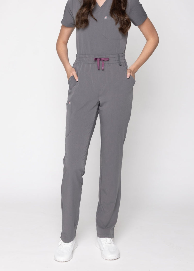 Daisy Cargo Women's Charcoal Scrub Pants