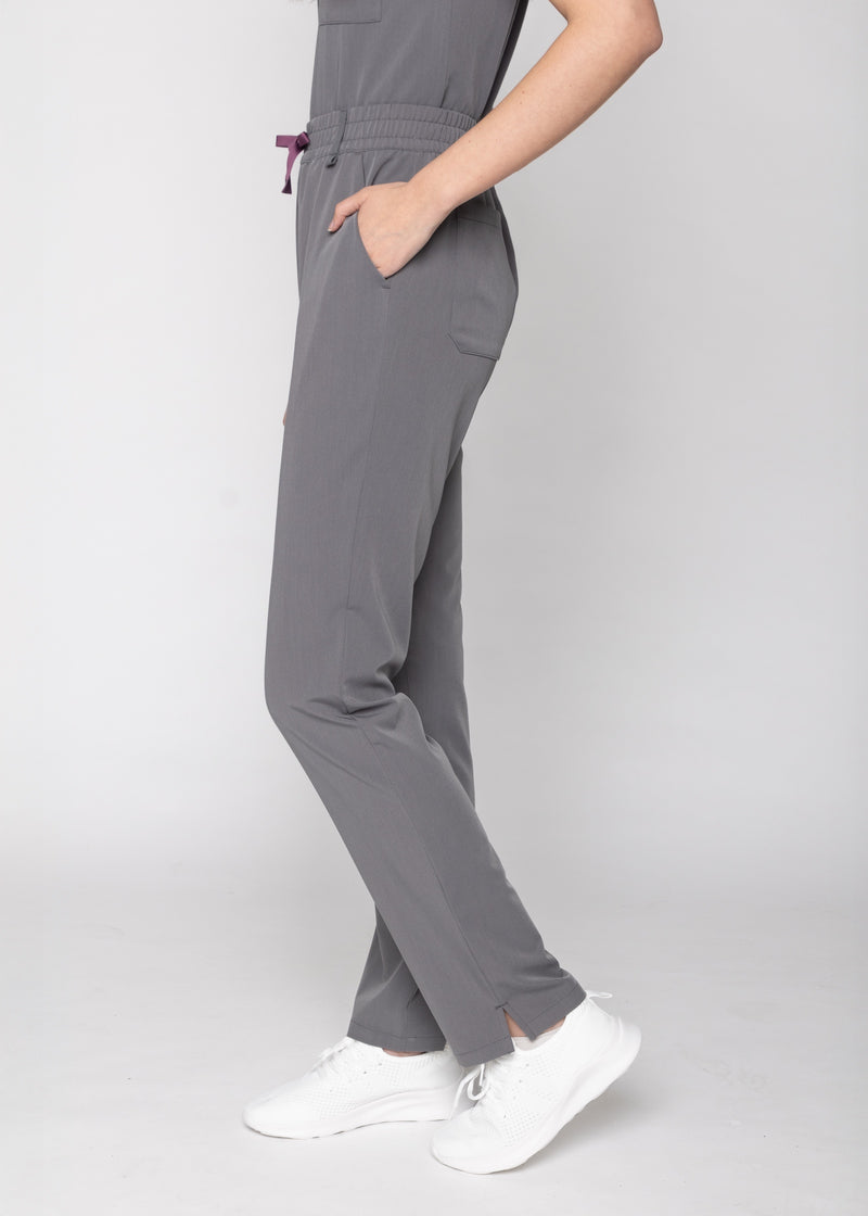 Daisy Cargo Women's Charcoal Scrub Pants