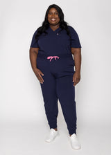 Ivy Jogger Women's Navy Scrub Pants