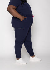 Ivy Jogger Women's Navy Scrub Pants