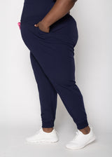 Ivy Jogger Women's Navy Scrub Pants