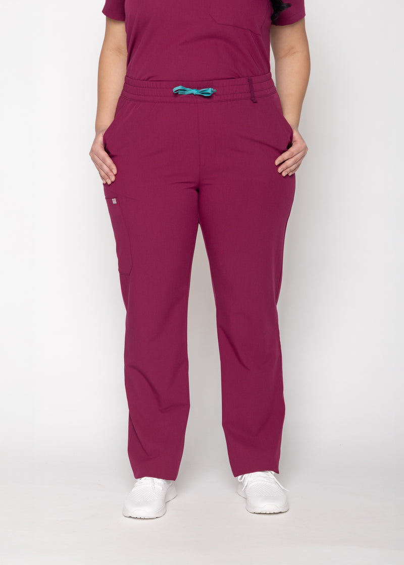 Daisy Classic Women's Maroon Scrub Pants