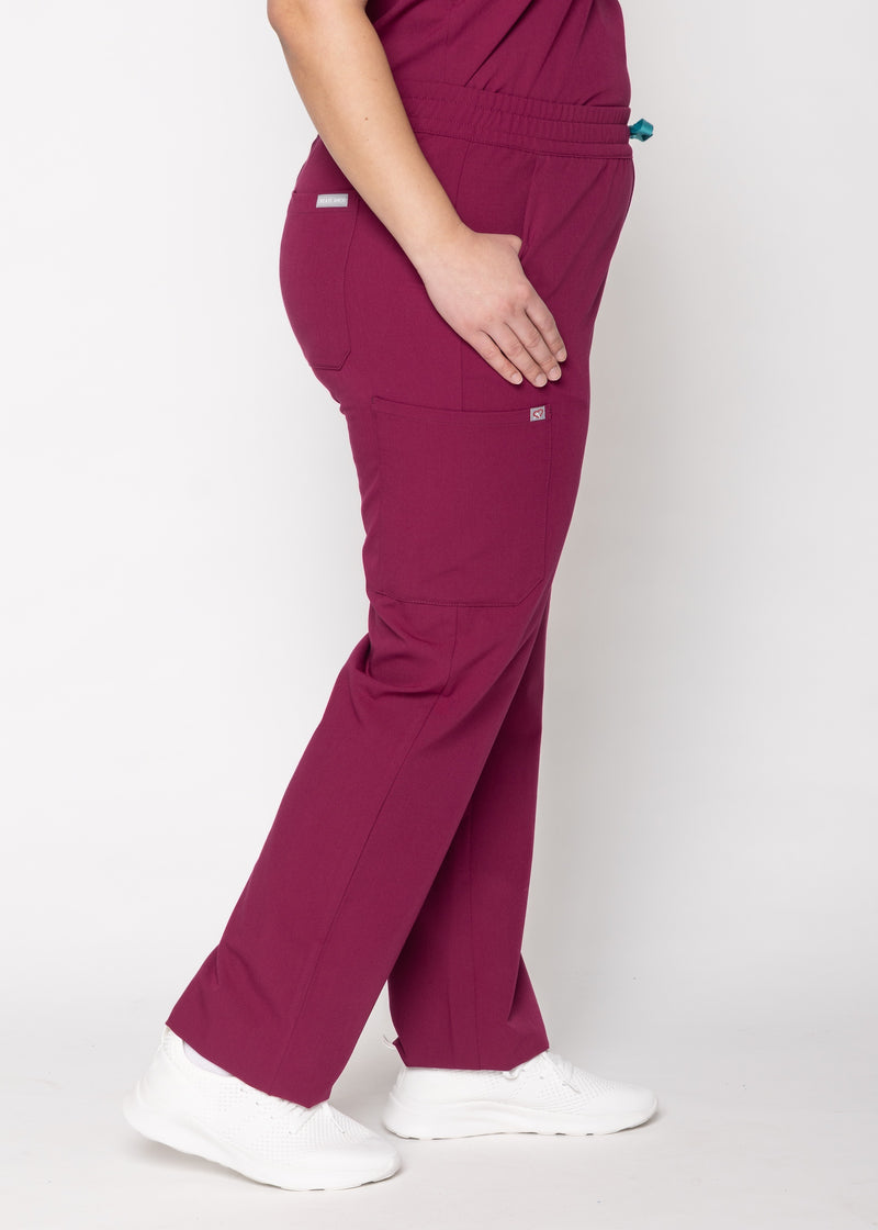 Daisy Classic Women's Maroon Scrub Pants