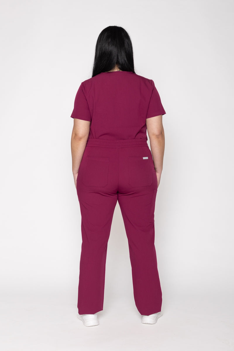 Daisy Classic Women's Maroon Scrub Pants
