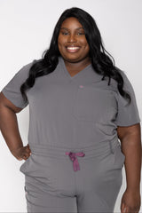 Daisy Classic Women's Charcoal Scrub Pants