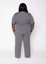 Daisy Classic Women's Charcoal Scrub Pants