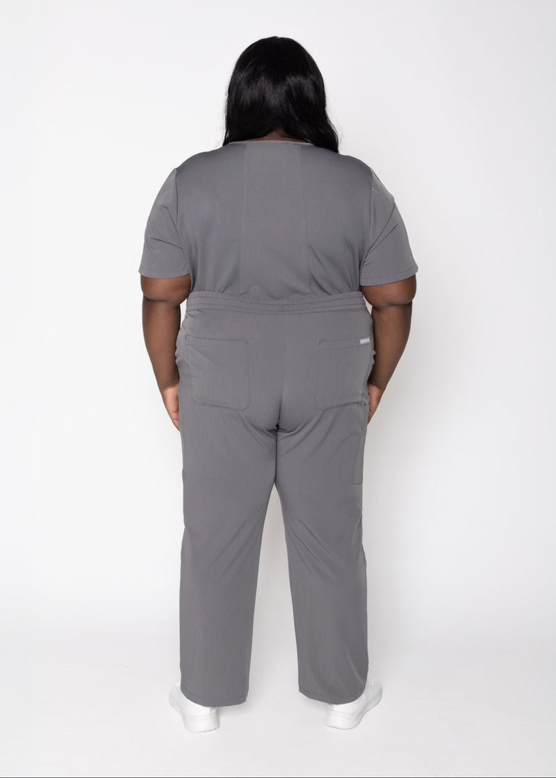 Daisy Cargo Women's Charcoal Scrub Pants