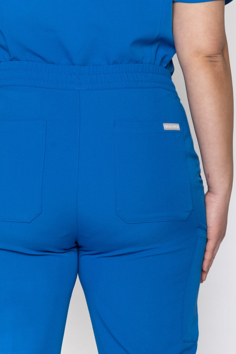 Daisy Classic Women's Royal Blue Scrub Pants