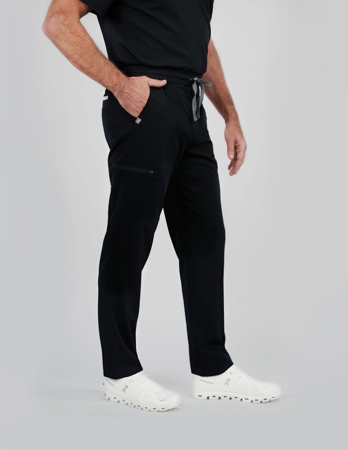 Men's Black Scrubs – Create Amor